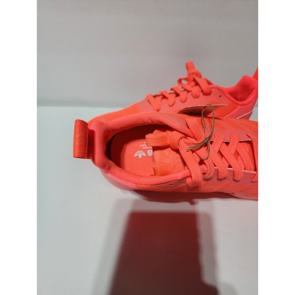 New Adidas Multix Big Kid ‘turbo’  Red/Cloud White  GX2223 Size 4.5Y WOMEN'S 5.5 - Picture 8 of 9
